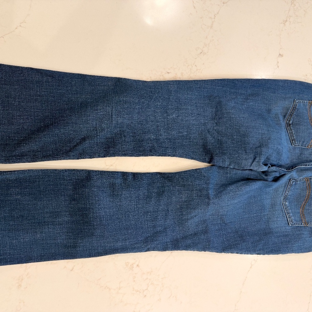 Lee Flex Motion Regular Fit Bootcut Jeans Women’s 16 Long Mid Rise Stretch Blue - Picture 4 of 5